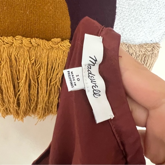 Madewell Brown Satin Skirt - Picture 8 of 10